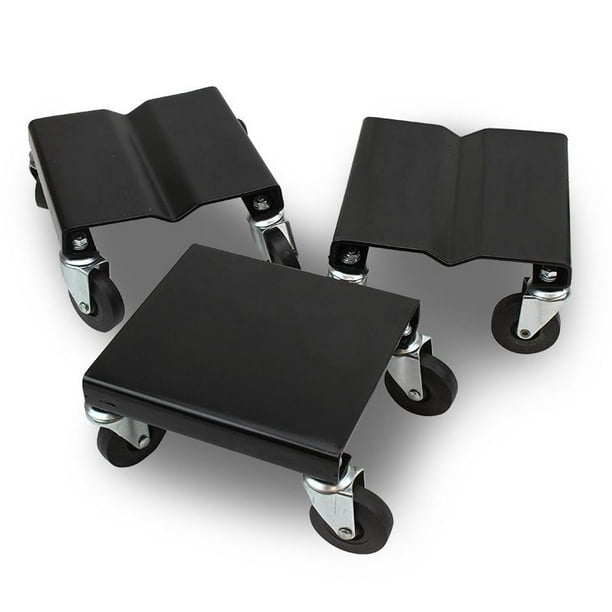 XtremepowerUS 3PC Snowmobile Dolly Set Snow Mobile Moving Rollers