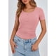 thumbnail image 3 of Remera PRETTYGARDEN 2025 Rosa Manga Corta Ajustada Talle XL, 3 of 8