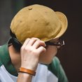 thumbnail image 4 of Gorras de mezclilla de estilo americano con tanino retro Rufianes locales Calle Yappi Sombrero corto Sombrero de ala corta Moda masculina, 4 of 6