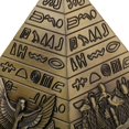 thumbnail image 3 of PENGXIANG 10cm Metal 3D Model Pyramids Statue Souvenir Gift Desk, 3 of 8