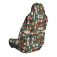 thumbnail image 2 of Wukai Alcohol Bottles Full Set Car Seat Covers with Soft Padding Universal Auto Front Seats Protector and Cushion Mat, 2 of 5