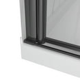 thumbnail image 6 of Dreamwerks York Black 36in. W x 36in. D x 79in. H Clear Glass Alcove Rectangular Shower Kit, 6 of 7