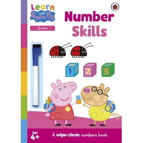 Learn with Peppa: Number Skills Peppa Pig,Alison Borthwick,Jan Dubiel (Paperback)