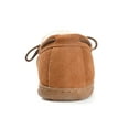 thumbnail image 3 of Territory Mens Meander Slip-on Genuine Sheepskin Moccasin Slipper, 3 of 7