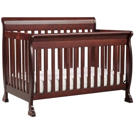 DaVinci Kalani 4-in-1 Convertible Crib in Rich Cherry, Greenguard Gold Certified