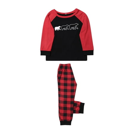

Merqwadd Matching Family Pajamas Christmas Sleepwear Unisex PJs Pants Set Homewear Sets