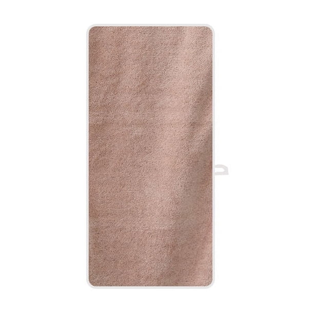 Nvzi Toallas de 3 piezas, 27,56 x 55,12 pulgadas, toalla absorbente gruesa de vellón coral, liviana, toallas de secado rápido para su baño (marrón)