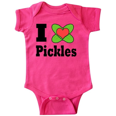 

Inktastic I Heart Pickles Gift Baby Boy or Baby Girl Bodysuit