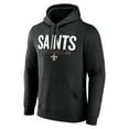 thumbnail image 2 of Men's Fanatics Black New Orleans Saints Pylon Outline Pullover Hoodie, 2 of 3