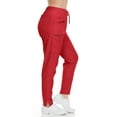 thumbnail image 3 of HEAL+WEAR Women's Medical Scrub Pants with Multiple Functional Zipper Pockets, 4-Way Stretch Healthcare Uniforms, 3 of 5