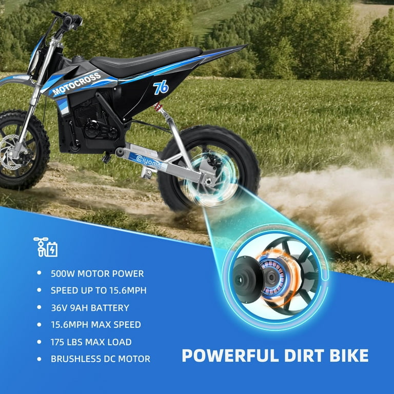 500w electric dirt bike sales