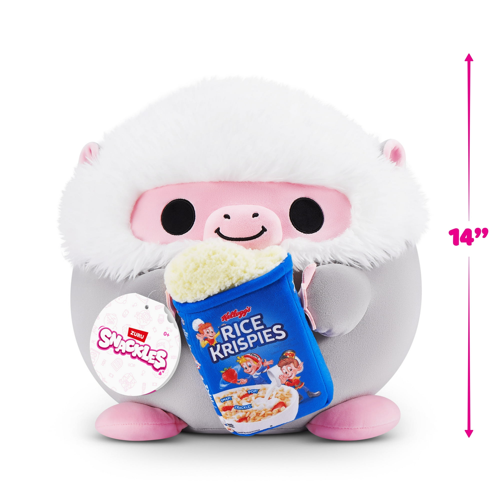 Snackles Licensed Series 3 14-inch Plush (LUCAS) by ZURU, Plush