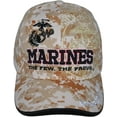 thumbnail image 2 of US Marine Hat Official Licensed Military Cap, Camo Military Baseball Hat for Men and Women, 2 of 7