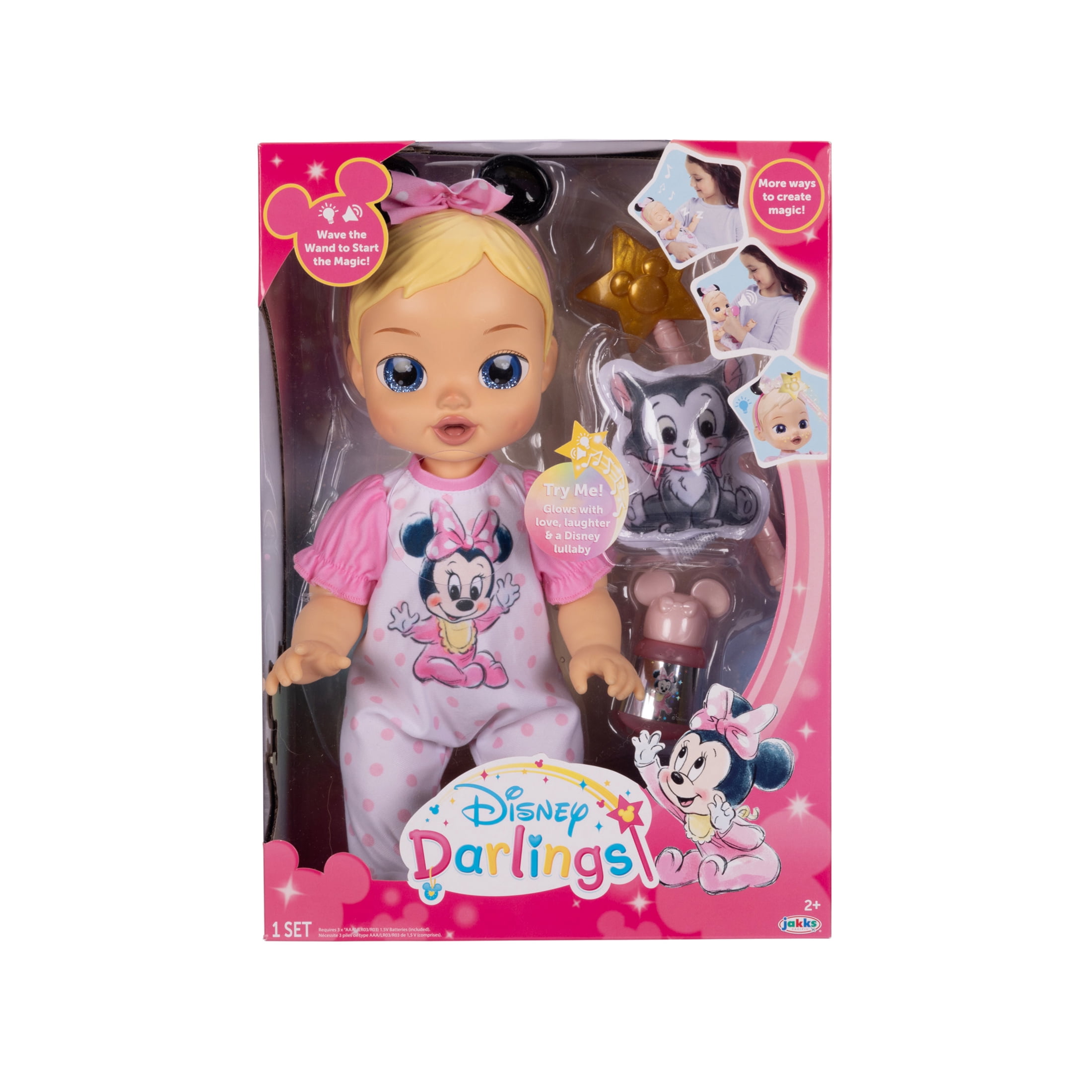 Disney Darlings Minnie Inspired Blonde Baby Doll