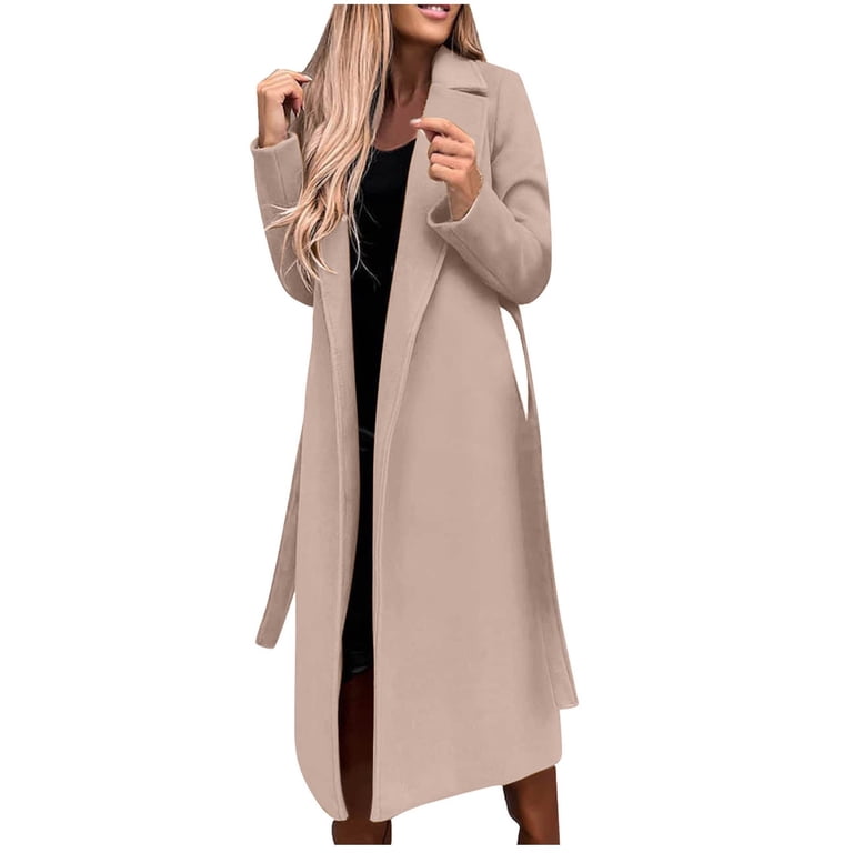 lcziwo 2024 Trench Coat for Women Clearance,Women Trench Coats