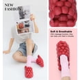 thumbnail image 3 of Women Bubble Slides Slippers Massage Spa Slippers, Non-slip Gym Home Shower Bedroom Slippers, 3 of 8