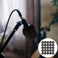 thumbnail image 3 of KAKOWELY Microphone Accessory 100Pcs Splash-proof Microphone Sleeve Practical One-off Microphone Cover3"X2.76"X0.08", 3 of 5