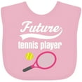 thumbnail image 3 of Inktastic Future Tennis Player Sports Boys or Girls Baby Bib, 3 of 4