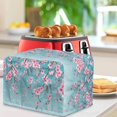 thumbnail image 3 of TSOVTHRID Cherry Blossom Print 4 Slice Toaster Covers with Drawstring Fits Most Kitchen Small Appliances, Stain Resistant Microwave Oven Grill Protector, 3 of 8
