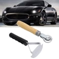thumbnail image 1 of Tire Patch Roller, Wood Handle 6mm Tire Repair Scraper Excellent Adhesion  for Cars Motorcycles Bicycles, 1 of 8