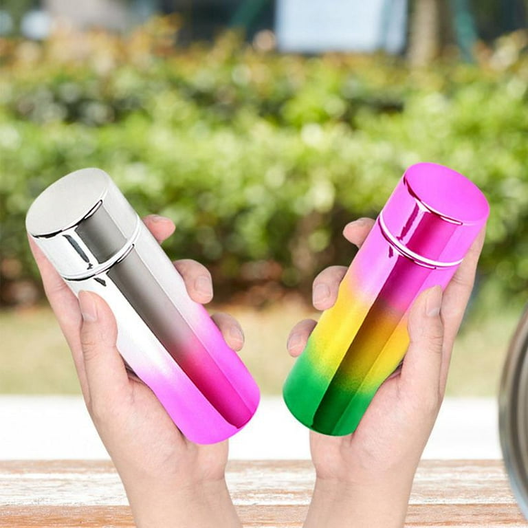 Small Lovely Stainless Steel Vacuum Flask Thermos Travel Drink Mug Coffee  Cups