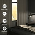 thumbnail image 7 of XUEYU Blackout Curtains, Full Light Blocking Curtains for Bedroom, Window Curtain for Living Room 52 x 96 inch Grommet, Energy Efficient Curtains for Living Room Window(2 Panels,Beige), 7 of 7
