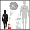 thumbnail image 2 of Ashthorpe 30-Inch Beginner Electric Guitar with Amplifier - Red, Kids Starter Package, 2 of 7