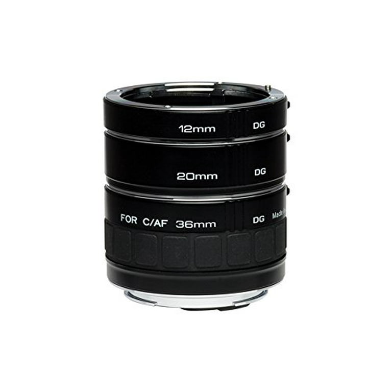 Kenko Auto Extension Tube Set DG 12mm, 20mm, and 36mm Tubes for