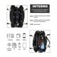 thumbnail image 2 of Bolso Para Impermeable Elegante Negra Dama Viaje Para Laptop, 2 of 4