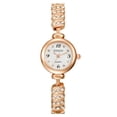 thumbnail image 3 of Resicozy Watches for Women Quartz Stainless Steel Casual Watch Small Classic Round Dial Wrist Watch Rose Gold, 3 of 3