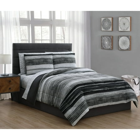 Queen 7pc Laken Comforter Set Blue - Addison Home