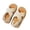 White, variant on HUANBAI Girls Sandals For Toddlers And Kids Soft Comfortable Adjustable Straps Breathable Lightweight For Daily Wear Outdoor Beach Play Spring Summer 12-18 Months