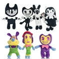 thumbnail image 2 of Bendy and the Ink Machine Series Plush Kids Gift Toys Bendy Boris Stuffed Dolls, 2 of 12