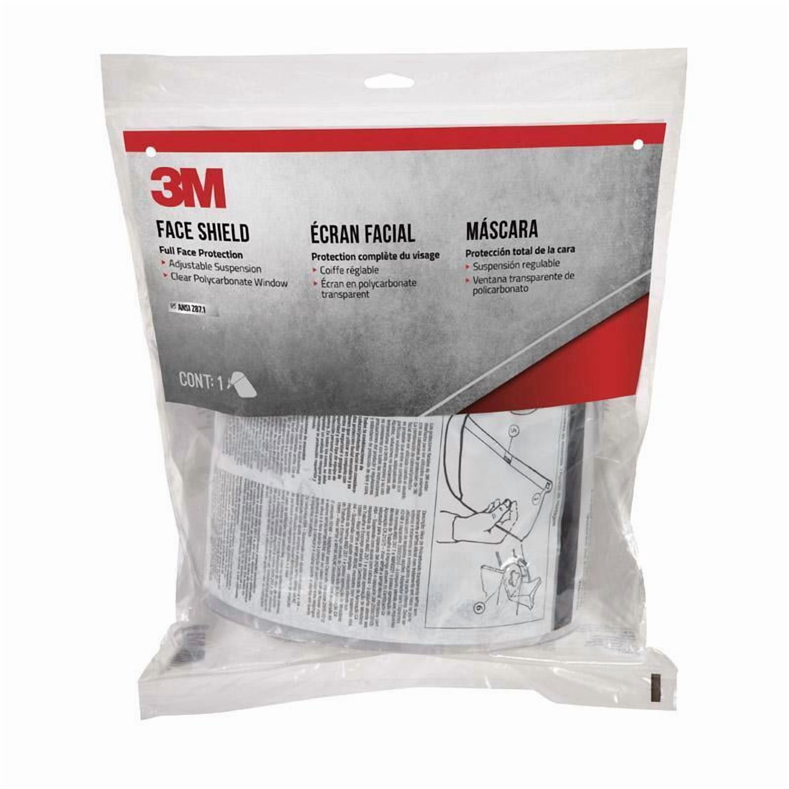 3M Safety Glasses Side Shield Clear Lens Blue Frame 1 pc.