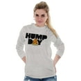 thumbnail image 3 of Pizza Hump Day Office Job Funny Work Long Sleeve TShirt Men Women Brisco Brands S, 3 of 6