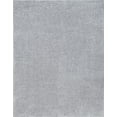 thumbnail image 3 of Bliss Rugs Transitional Solid Color 4' x 5'3'' Silver Polypropylene Indoor Area Rug, 4' x 5'3'', 3 of 10