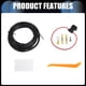 thumbnail image 4 of 1 Juego de Kit de Arnes de Cableado de Remolque de 4 Pines para Ford Transit-150 250 350 2015-2022 Negro, 4 of 7