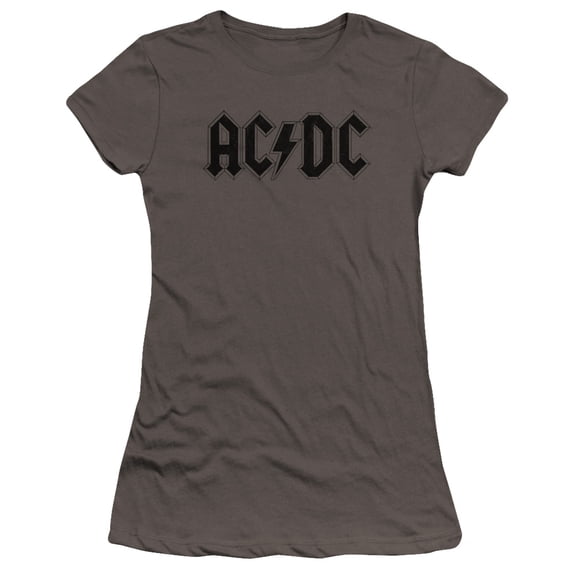 Acdc - Worn Logo - Premium Juniors Cap Sleeve Shirt - Medium