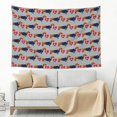thumbnail image 3 of Xecao Dachshund Dog Heart Print Tapestry, Wall Hanging Room Funny Decor, Backdrop Room Decor for Bedroom Living Room dormitory, 3 of 8