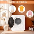 thumbnail image 7 of Dimedeal 1.8 cu.ft Portable Clothes Dryer, 800W Electric Compact Dryer Machine for Apartment & Small Spaces, 7 of 7