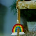 thumbnail image 4 of Wood Bead Decorations Wall Décor Hanging Colorful Handmade, 4 of 4