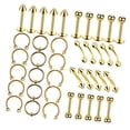 thumbnail image 2 of Kit de joyería para piercings perfecl 40 piezas 16G 10mm, 2 of 5