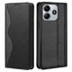 thumbnail image 1 of For Xiaomi Redmi Note 14 5G Leather Case Wallet Stand Phone Cover with RFID Blocking - Black, 1 of 5