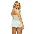 thumbnail image 2 of Jezebel Womens Ruffles Galore Babydoll Set Style-82154, 2 of 2