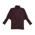 thumbnail image 2 of Alfani Womens Solid Pullover Sweater, Purple, X-Small, 2 of 2