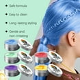 thumbnail image 4 of Temporary Red Hair Color Wax for Kids, Women Men, Washable Style Dye, Natural Instant Hair Wax Color, DIY Instant Hair Coloring Gel Cream for Cosplay Halloween Children's Day (Red), 4 of 9
