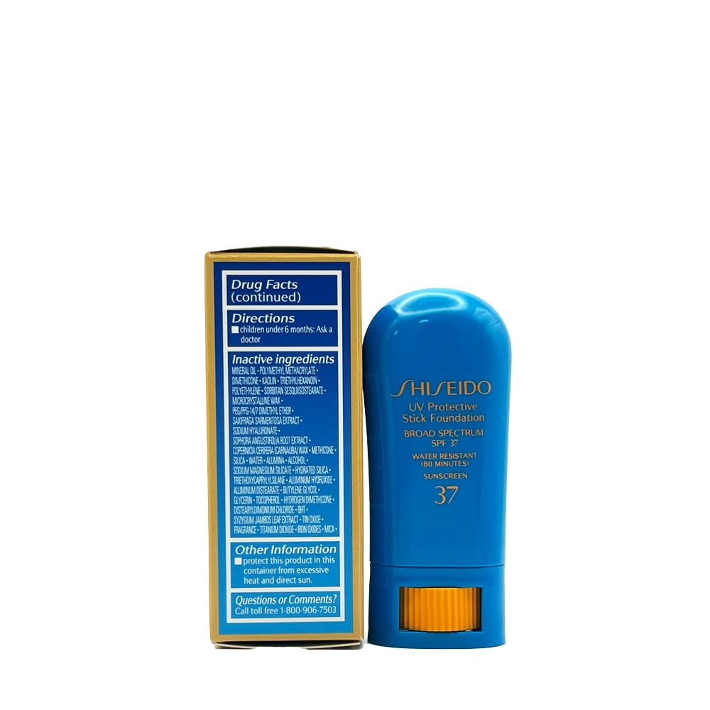 Shiseido UV Protective Stick Foundation SPF 37 - Fair Ivory,  0.31oz/9g