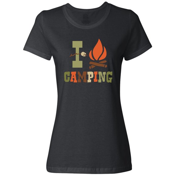 Inktastic I Love Camping Women's T-Shirt