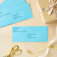 thumbnail image 4 of Sustainable Greetings Gummed Closure Business Envelope with V-Flap, #10, Blue, 200 Count, 4 of 9