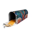 thumbnail image 3 of Picia Romantic Flamingo Pair Magnetic Mailbox Cover Standard Size-21x18 in, 3 of 9